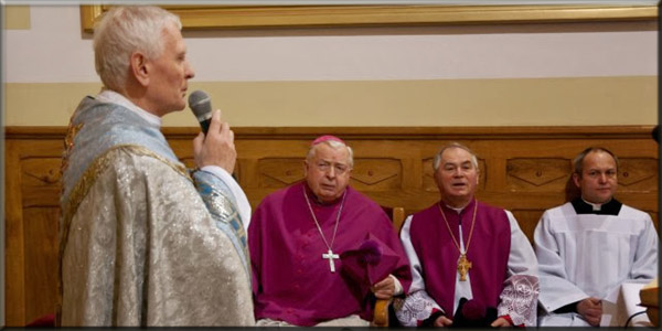 Ks. S. Stęchły - Wizytacja Bpa Kazimerza Górnego